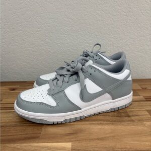 Nike Dunks Gray and White